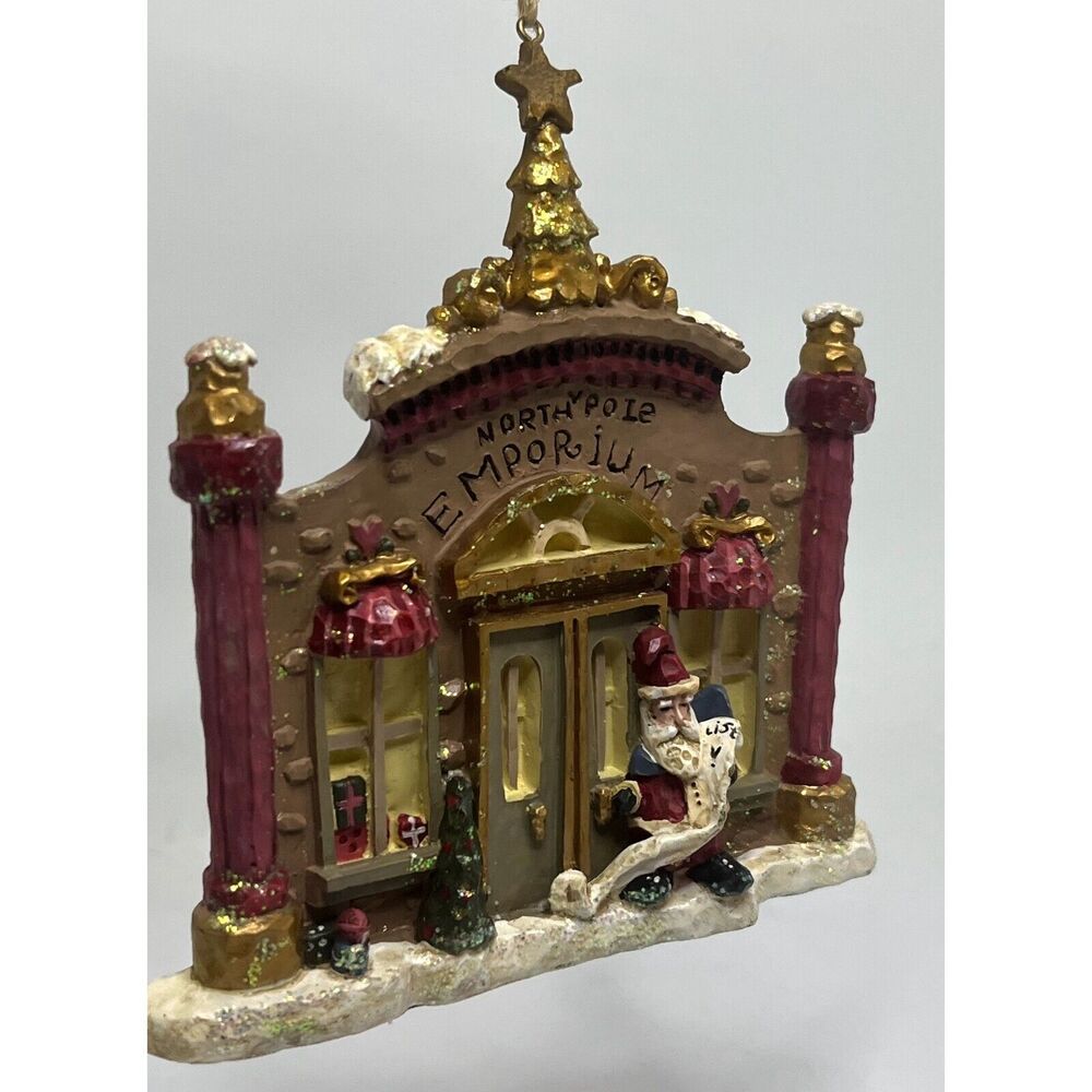 Kurt S. Adler Inc North Pole Emporium Christmas Ornament 4.75"